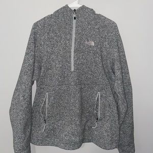 Grey North Face Hoodie